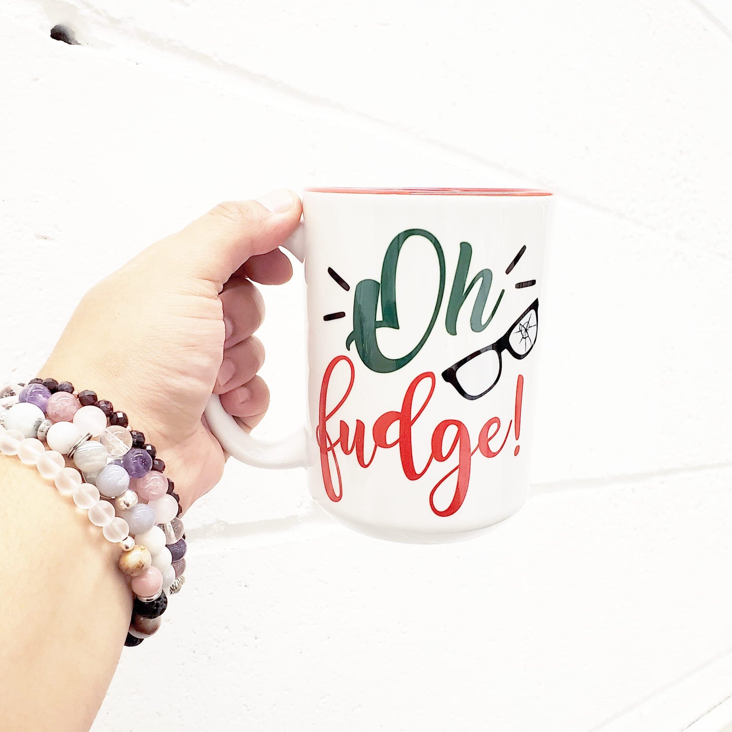 Mei Designs, Mei design mugs, custom mug, custom design mugs, permanent ink mugs, funny mugs, truth mugs, inappropriate mug, inappropriate mugs, custom coffee mug, custom tea mug, funny coffee mug, funny tea mug, Christmas Mugs, Christmas Mug, funny Christmas mug, oh fudge funny mug, oh fudge christmas mug