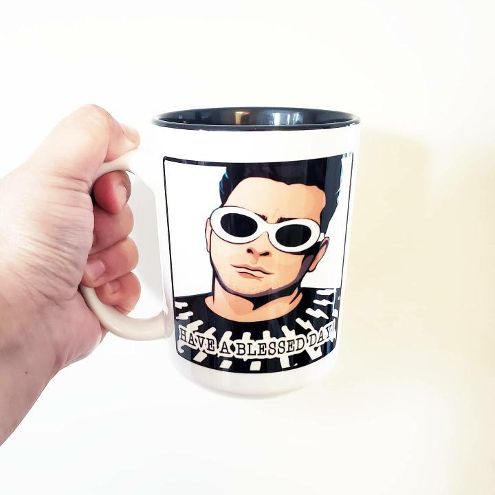 Mei Designs, Mei design mugs, custom mug, custom design mugs, permanent ink mugs, funny mugs, truth mugs, inappropriate mug, inappropriate mugs, custom coffee mug, custom tea mug, funny coffee mug, funny tea mug, schitts creek mug, Schitt's creek, have a blessed day