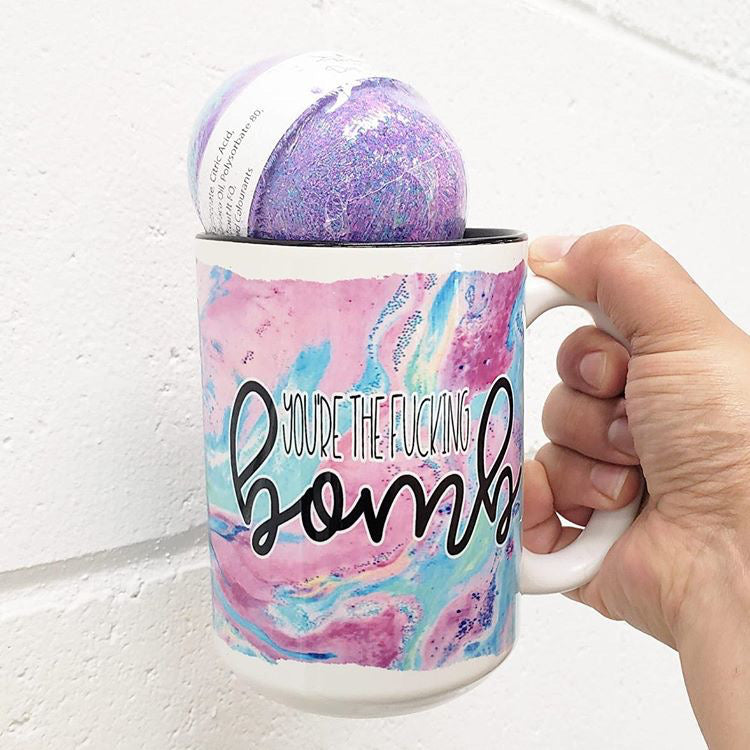 Mug and Bath Bomb Gift Set