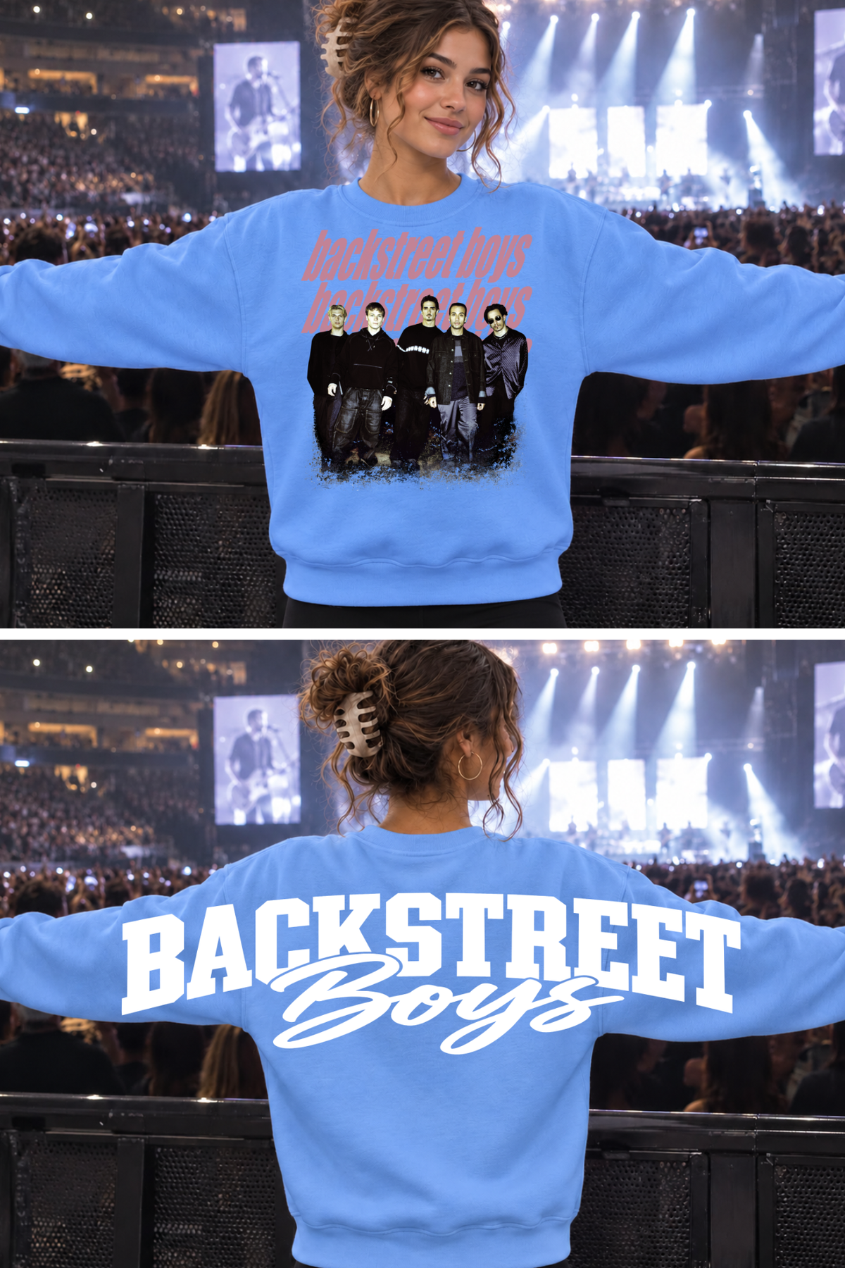The BSB Crewneck Collection FRONT/BACK