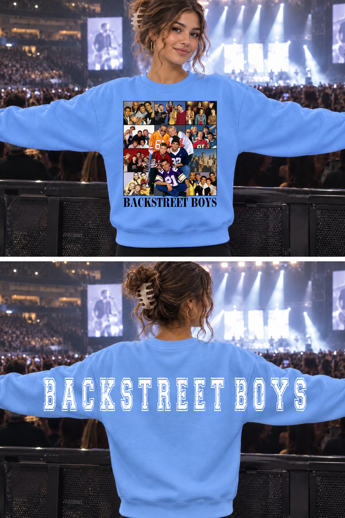 The BSB Crewneck Collection FRONT/BACK