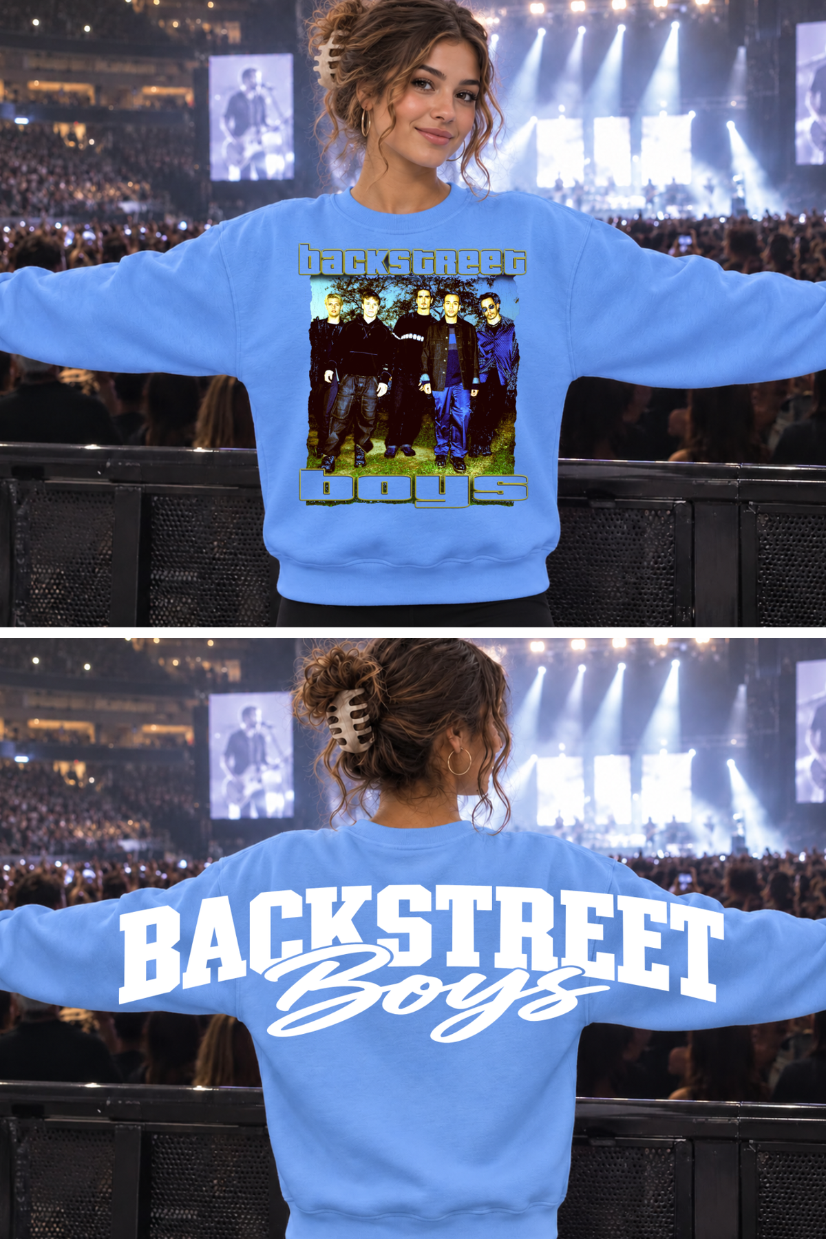 The BSB Crewneck Collection FRONT/BACK