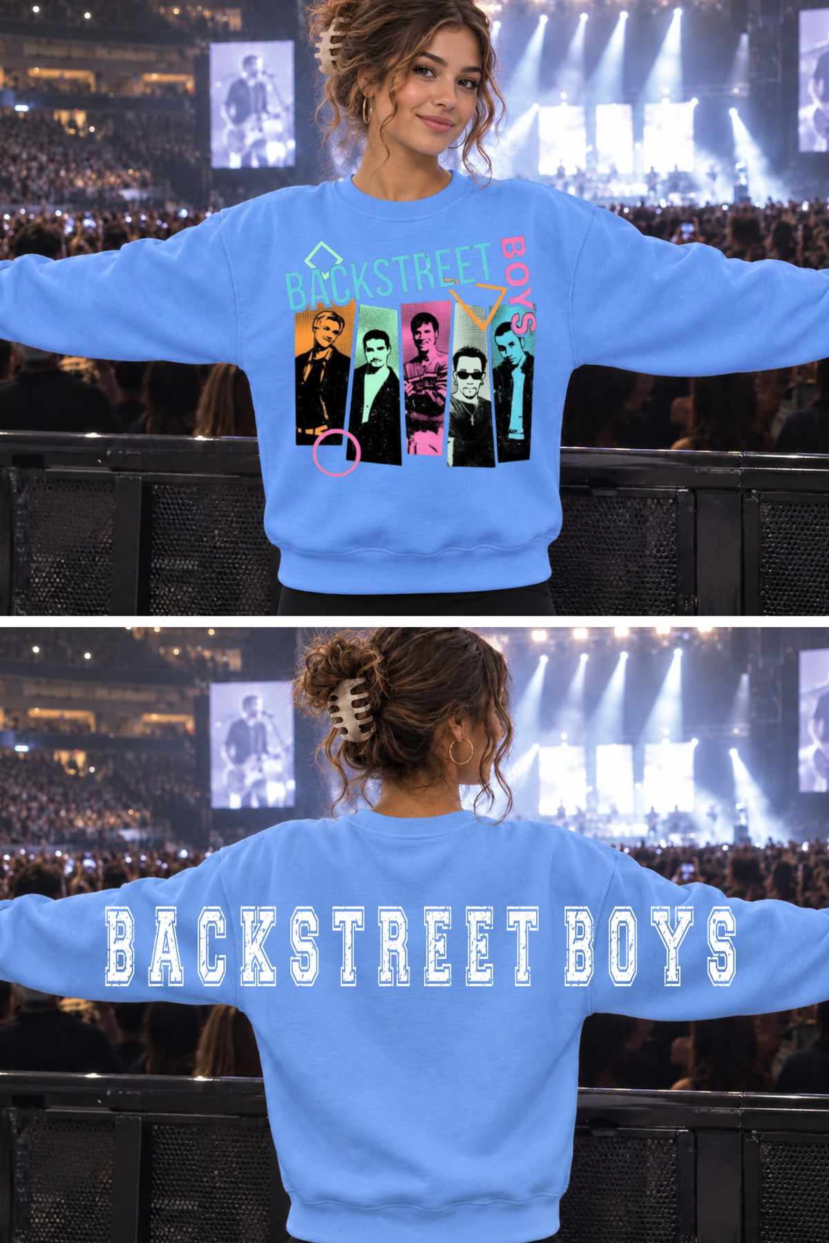 The BSB Crewneck Collection FRONT/BACK