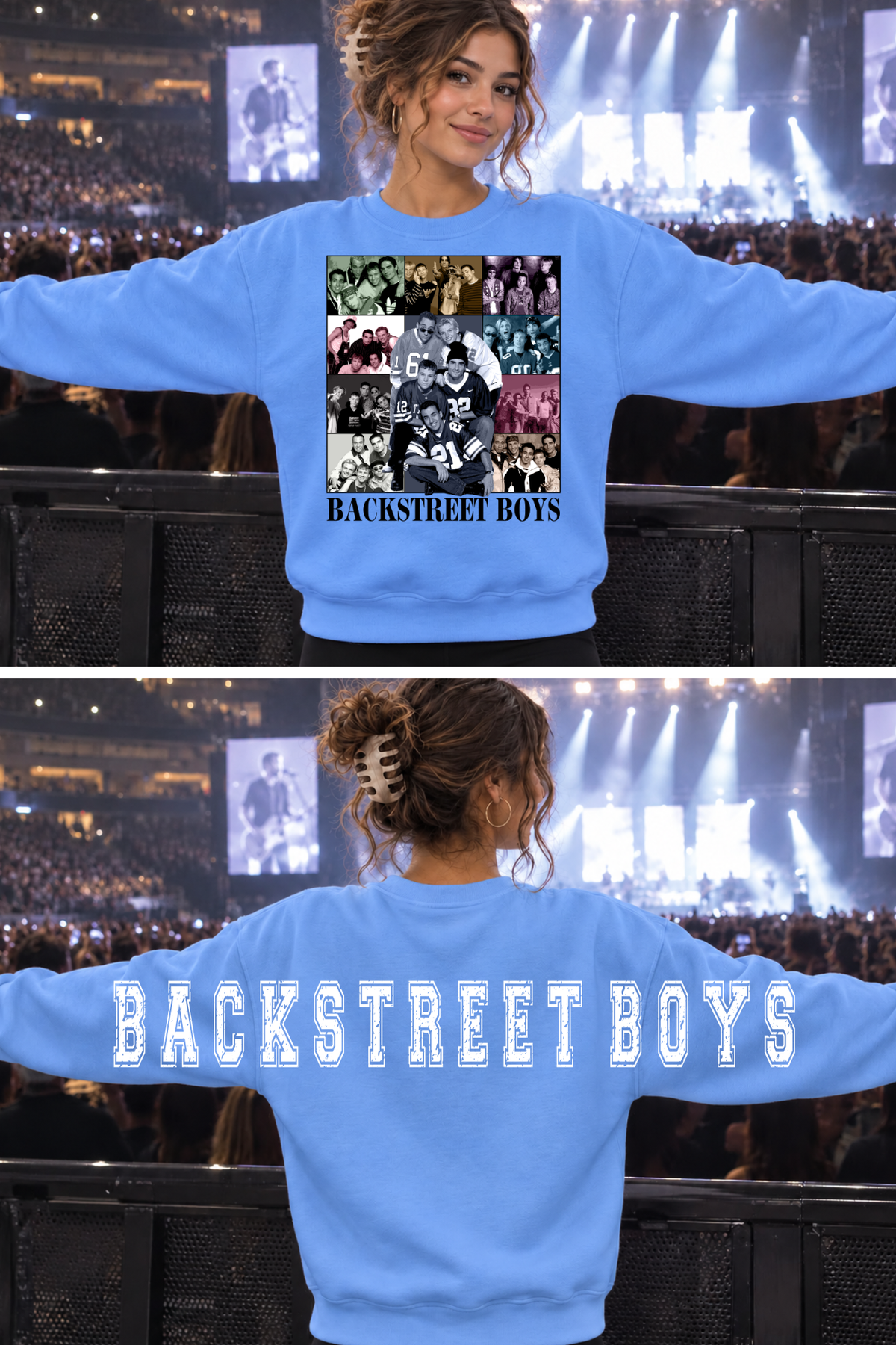 The BSB Crewneck Collection FRONT/BACK