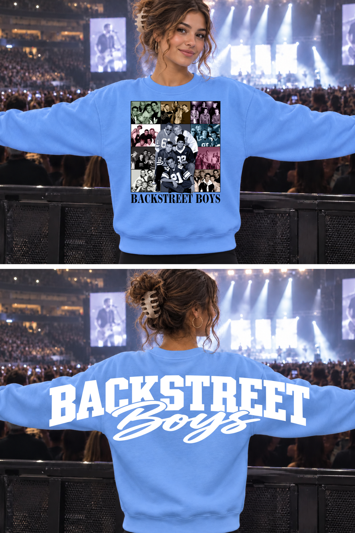 The BSB Crewneck Collection FRONT/BACK