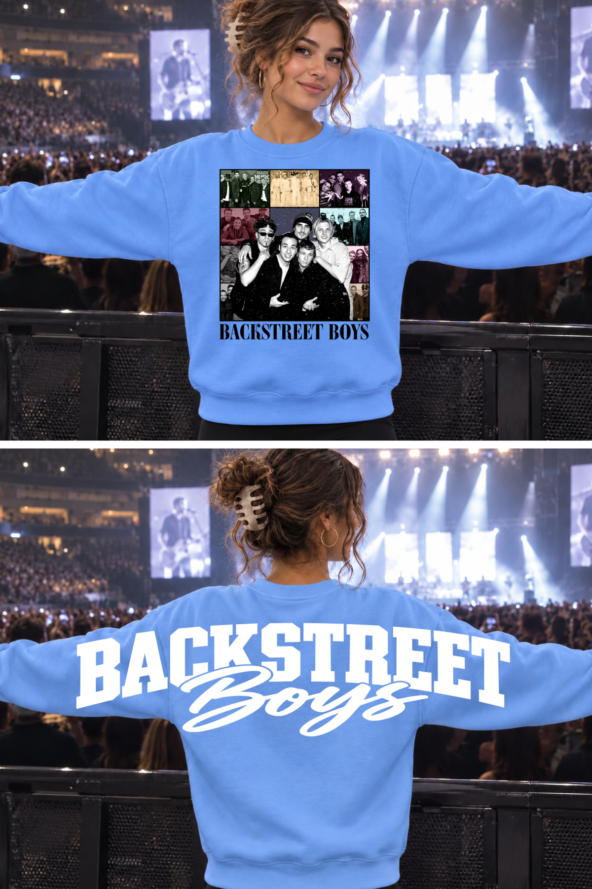 The BSB Crewneck Collection FRONT/BACK
