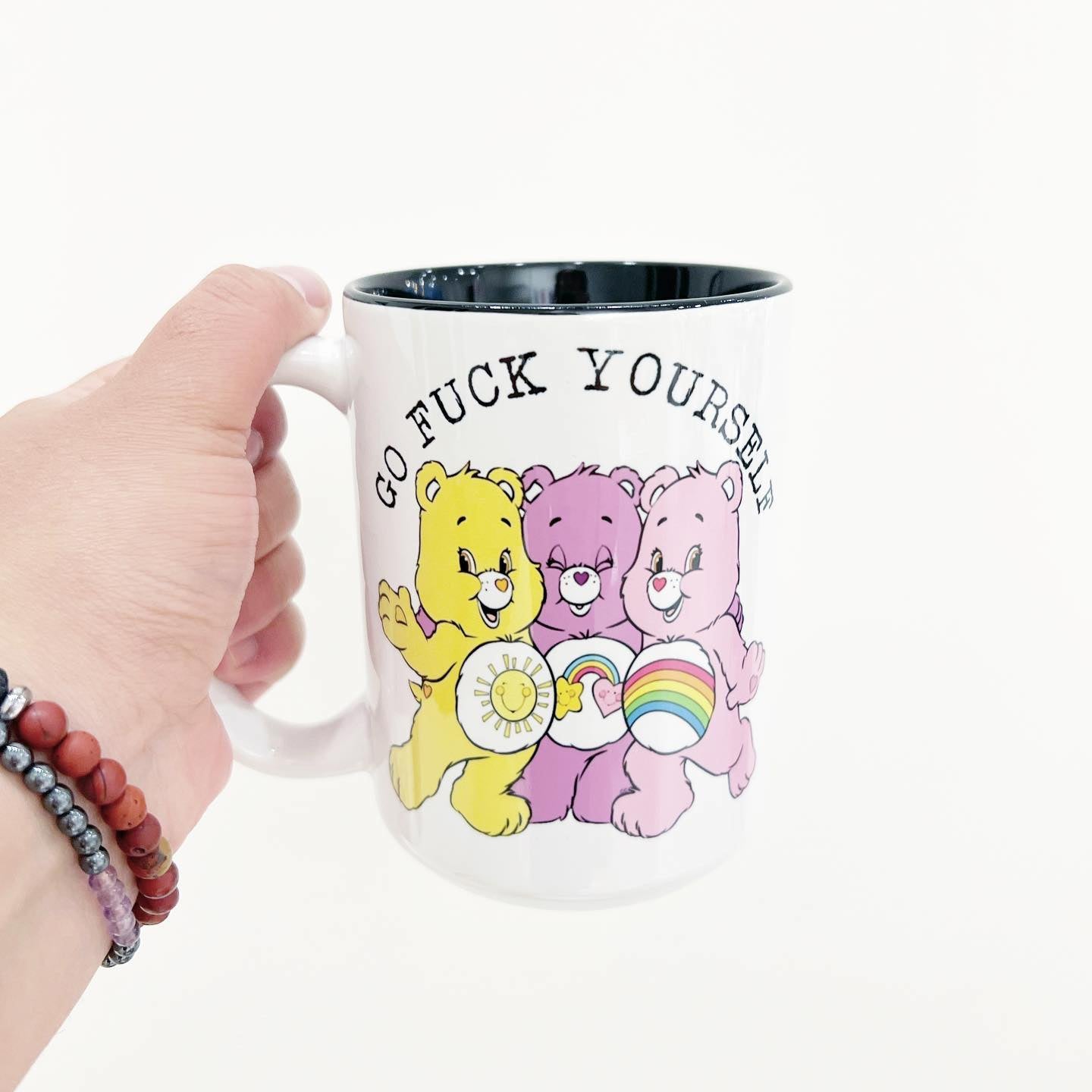 Fuck Yourself Bear Coffee Mug, Fuck Yourself Coffee Mug, Go Fuck Yourself  Coffee Mug, Funny Mug Coffee Mug